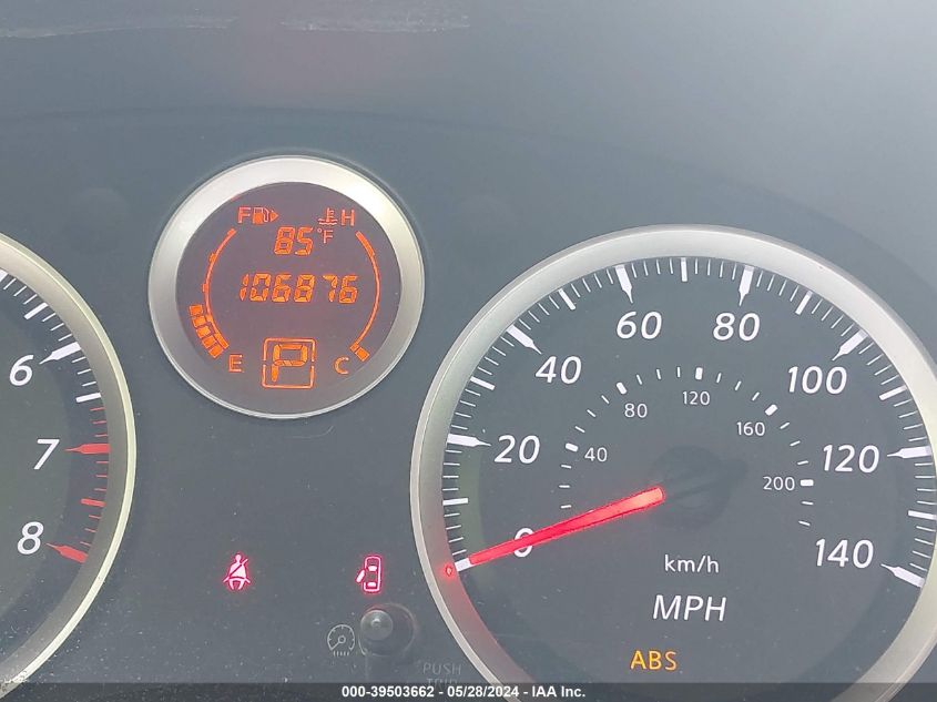 3N1AB6AP8CL729273 2012 Nissan Sentra 2.0 Sr