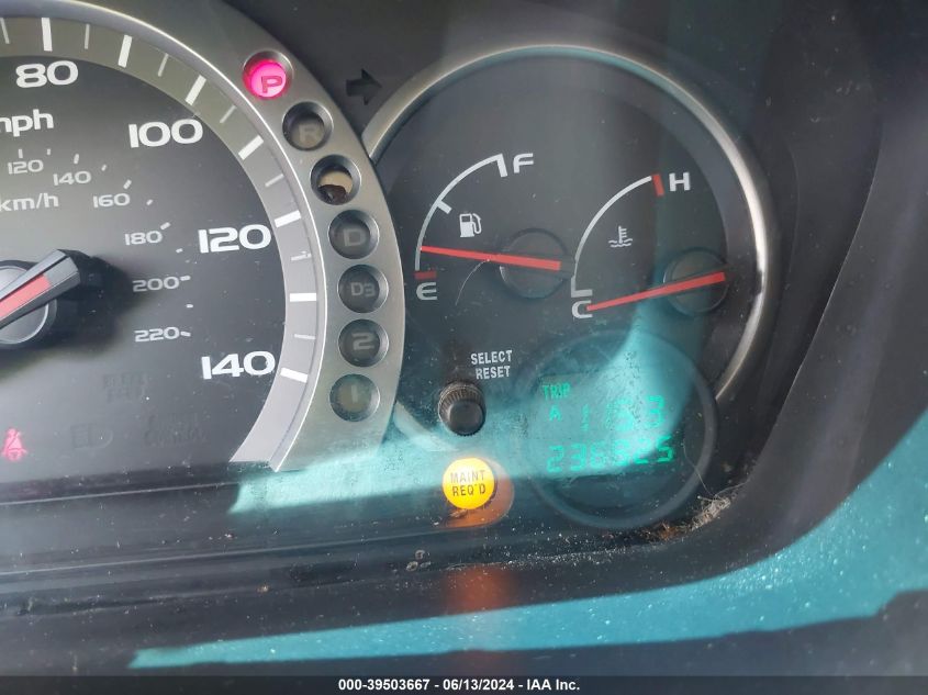 2003 Honda Pilot Ex-L VIN: 2HKYF187X3H610861 Lot: 39503667