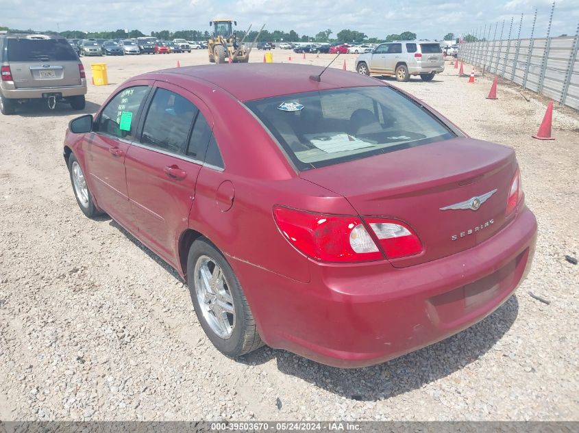 2008 Chrysler Sebring Lx VIN: 1C3LC46K28N158105 Lot: 39503670