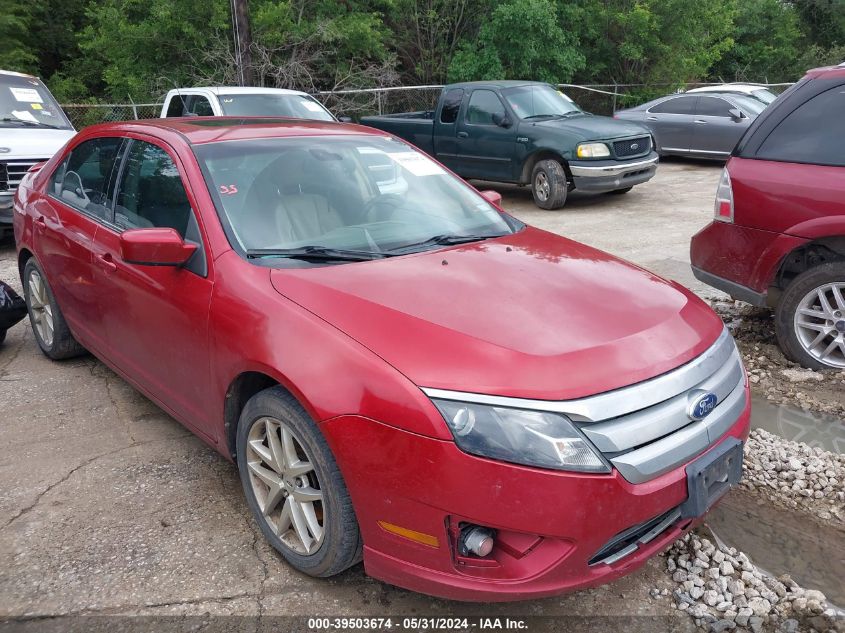 2011 Ford Fusion Sel VIN: 3FAHP0JAXBR297633 Lot: 39503674