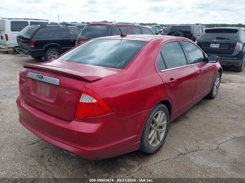 2011 Ford Fusion Sel VIN: 3FAHP0JAXBR297633 Lot: 39503674