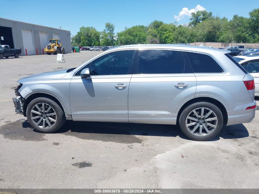 2017 Audi Q7 3.0T Premium VIN: WA1VAAF71HD034413 Lot: 39503675