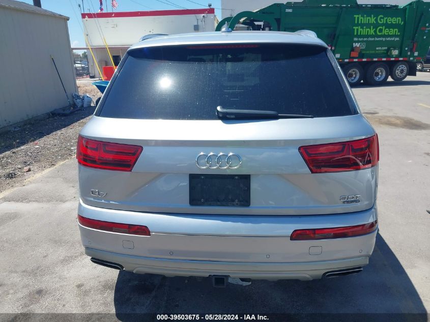 2017 Audi Q7 3.0T Premium VIN: WA1VAAF71HD034413 Lot: 39503675