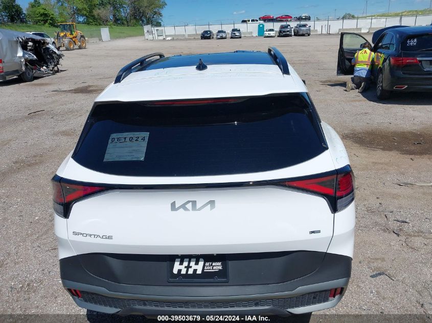 2023 Kia Sportage X-Line VIN: 5XYK6CAF4PG130525 Lot: 39503679