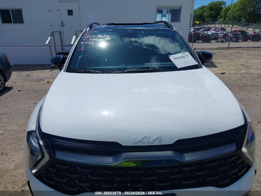 2023 Kia Sportage X-Line VIN: 5XYK6CAF4PG130525 Lot: 39503679