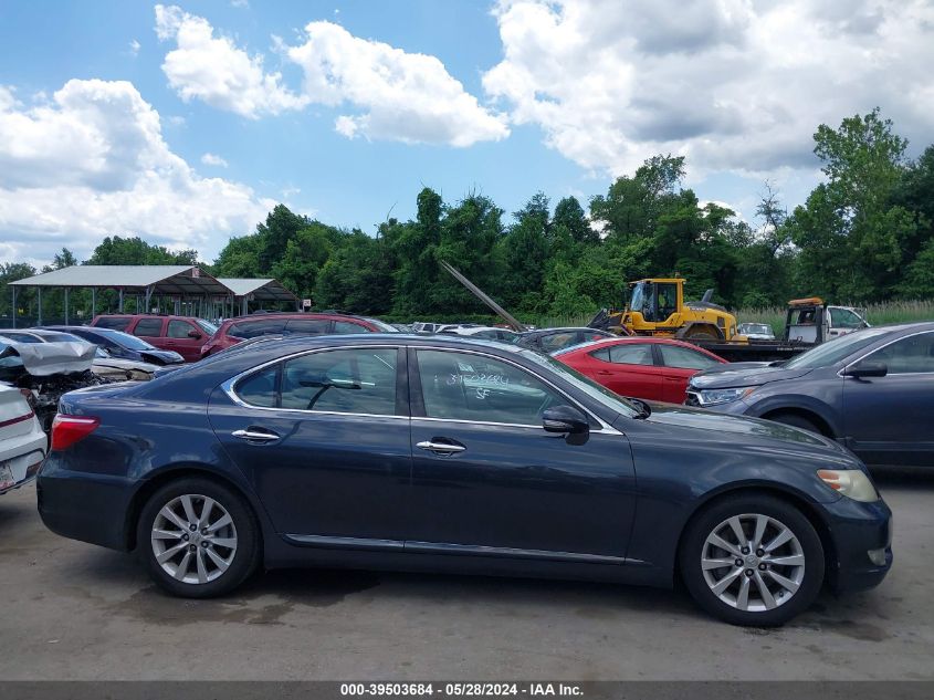 2011 Lexus Ls 460 VIN: JTHCL5EF4B5012025 Lot: 39503684