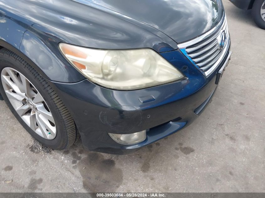 2011 Lexus Ls 460 VIN: JTHCL5EF4B5012025 Lot: 39503684