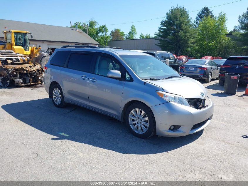 2013 Toyota Sienna Xle 7 Passenger VIN: 5TDDK3DC0DS050935 Lot: 39503687