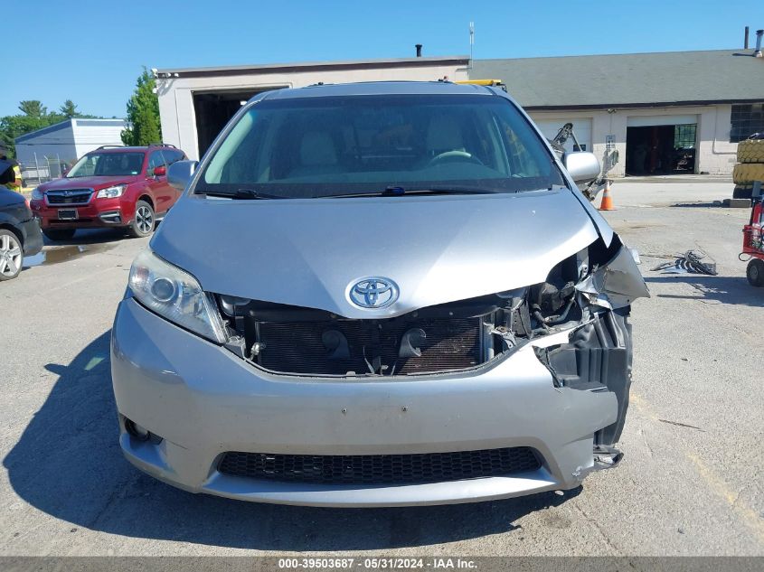 2013 Toyota Sienna Xle 7 Passenger VIN: 5TDDK3DC0DS050935 Lot: 39503687