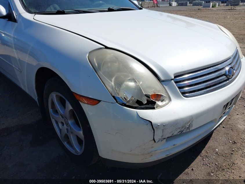 2004 Infiniti G35X VIN: JNKCV51F44M700261 Lot: 39503691