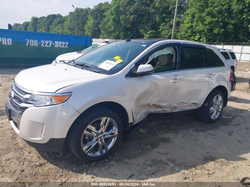 2014 Ford Edge Limited VIN: 2FMDK3KC1EBB52102 Lot: 39503693