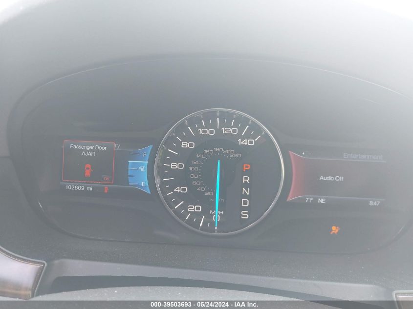 2014 Ford Edge Limited VIN: 2FMDK3KC1EBB52102 Lot: 39503693