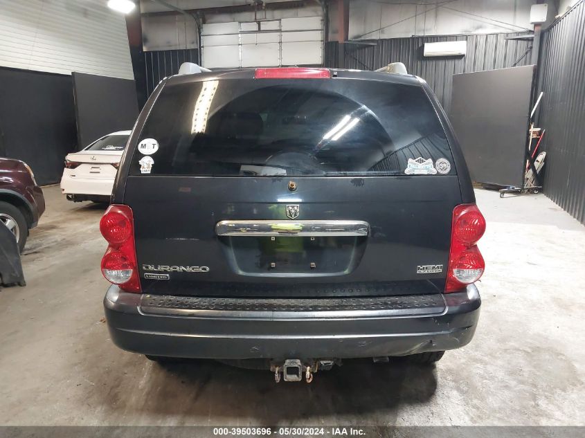 2006 Dodge Durango Limited VIN: 1D4HB58276F180716 Lot: 39503696