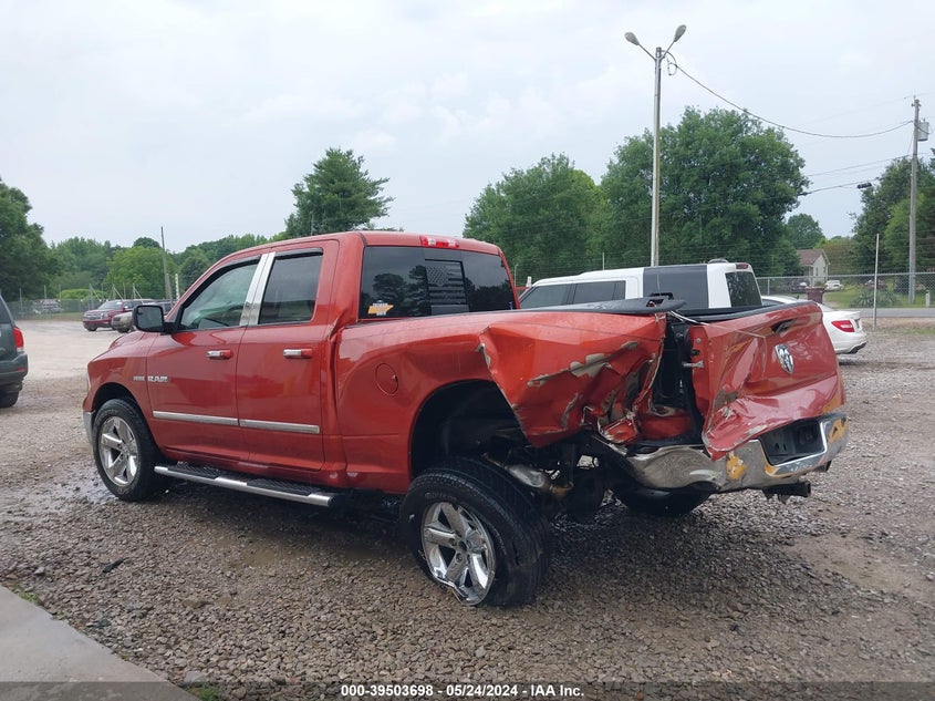 2009 Dodge Ram 1500 Slt/Sport/Trx VIN: 1D3HB18T49S807731 Lot: 39503698
