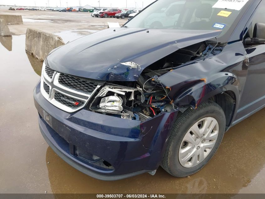 2017 Dodge Journey Se VIN: 3C4PDCAB1HT584119 Lot: 39503707