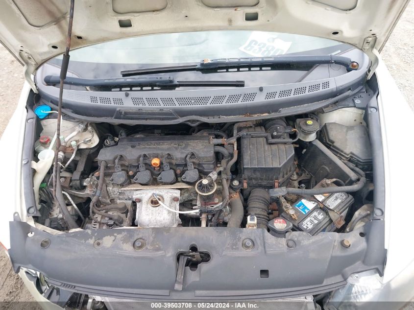 2008 Honda Civic Lx VIN: 2HGFG12638H556048 Lot: 39503708