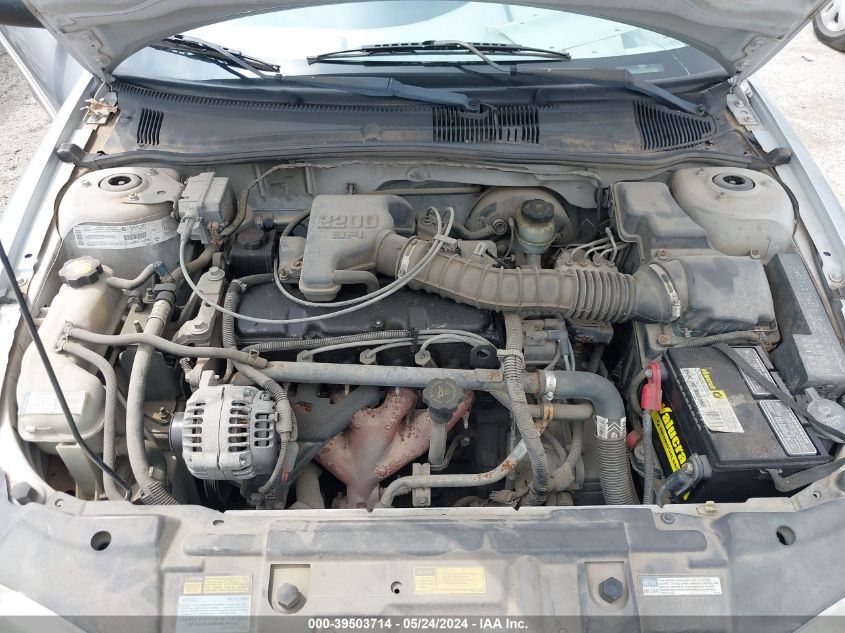 2001 Chevrolet Cavalier VIN: 1G1JC124317230781 Lot: 39503714