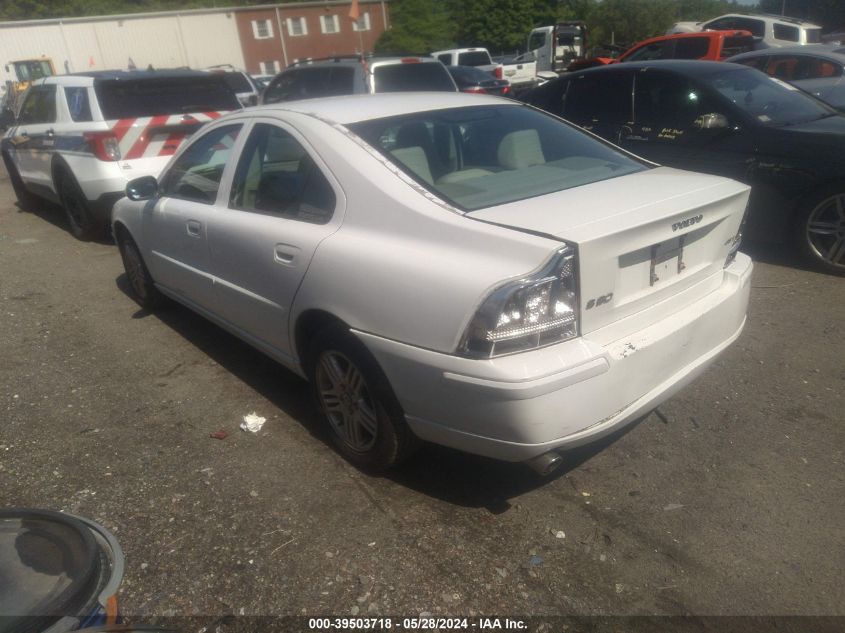 2007 Volvo S60 2.5T VIN: YV1RS592X72633147 Lot: 39503718