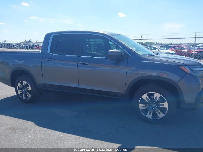 2017 Honda Ridgeline Rtl-T VIN: 5FPYK3F65HB032649 Lot: 39503719