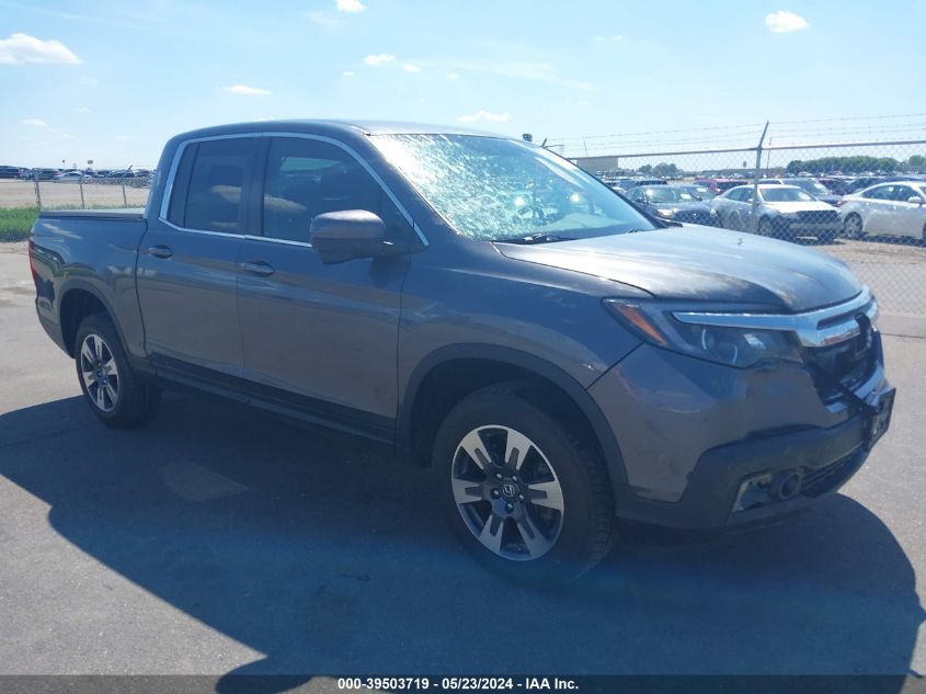 2017 Honda Ridgeline Rtl-T VIN: 5FPYK3F65HB032649 Lot: 39503719