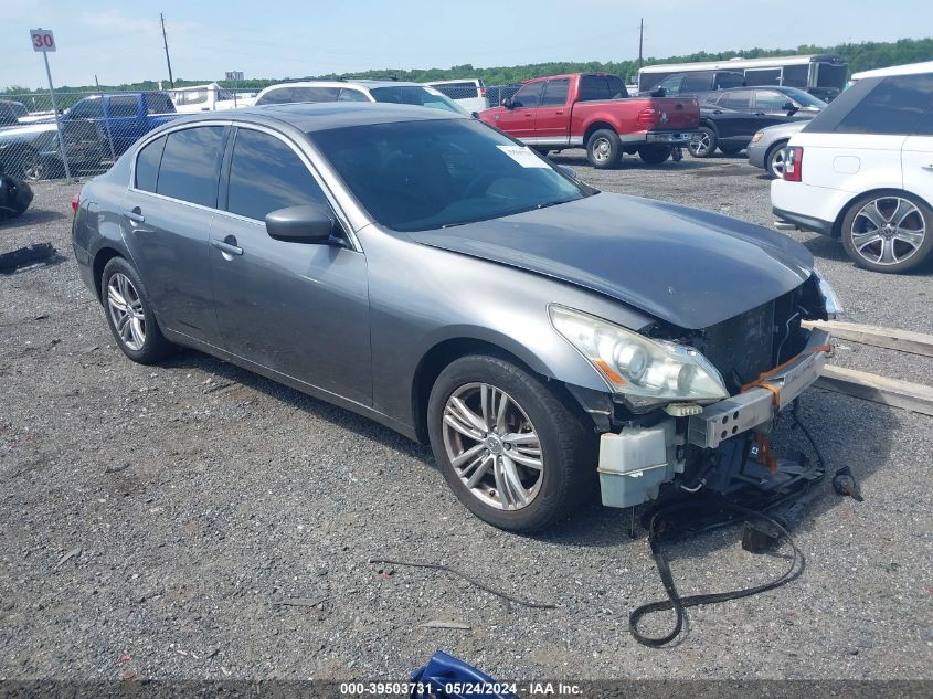 2012 Infiniti G37X VIN: JN1CV6AR3CM671161 Lot: 39503731