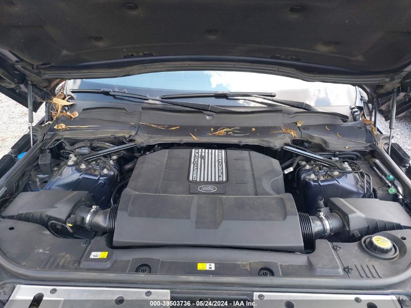 2017 Land Rover Range Rover 3.0L V6 Supercharged Hse VIN: SALGS2FV2HA375880 Lot: 39503736