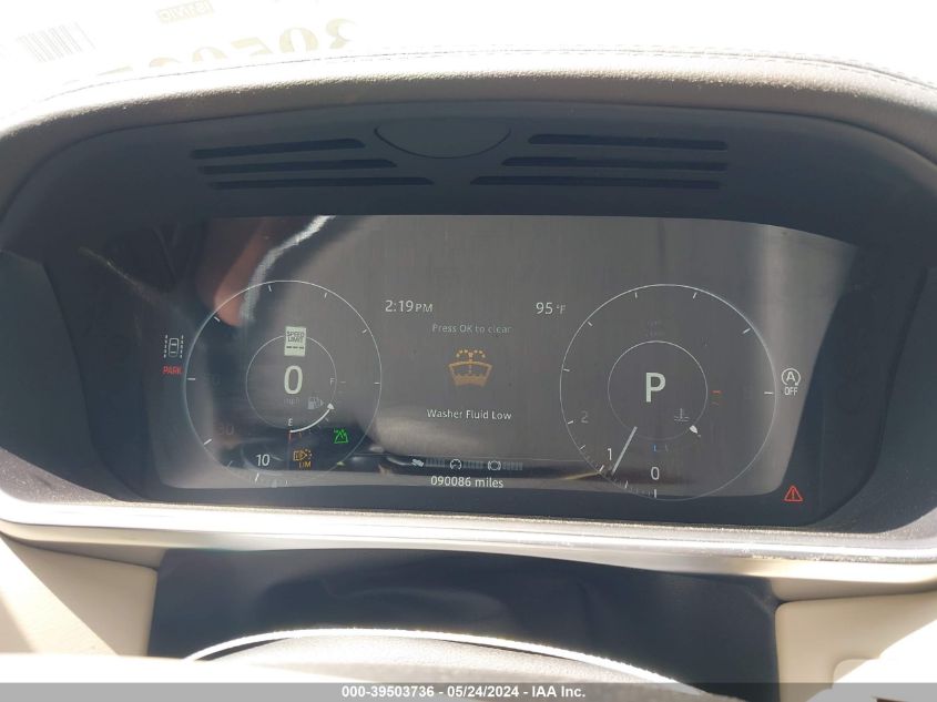 2017 Land Rover Range Rover 3.0L V6 Supercharged Hse VIN: SALGS2FV2HA375880 Lot: 39503736