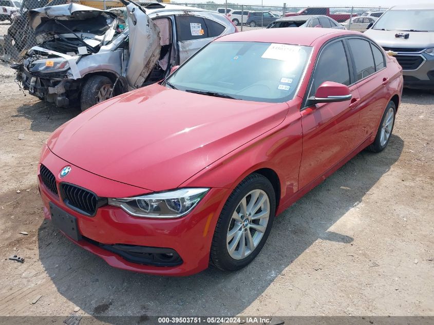 2018 BMW 320I VIN: WBA8A9C55JAH14438 Lot: 39503751