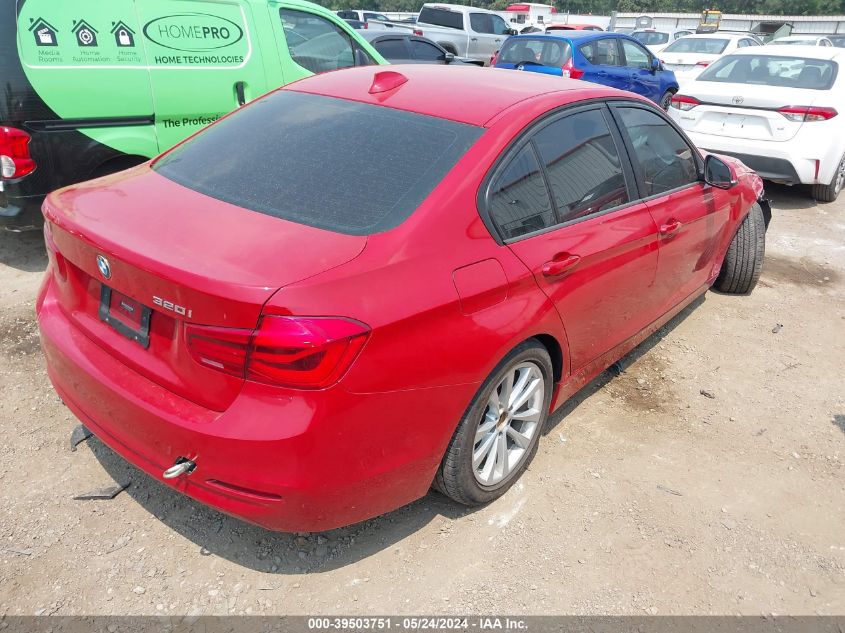 2018 BMW 320I VIN: WBA8A9C55JAH14438 Lot: 39503751