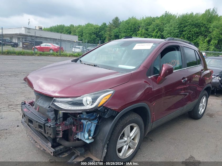 2017 Chevrolet Trax Lt VIN: 3GNCJPSB6HL264265 Lot: 39503755