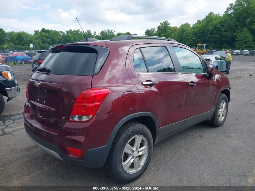 2017 Chevrolet Trax Lt VIN: 3GNCJPSB6HL264265 Lot: 39503755