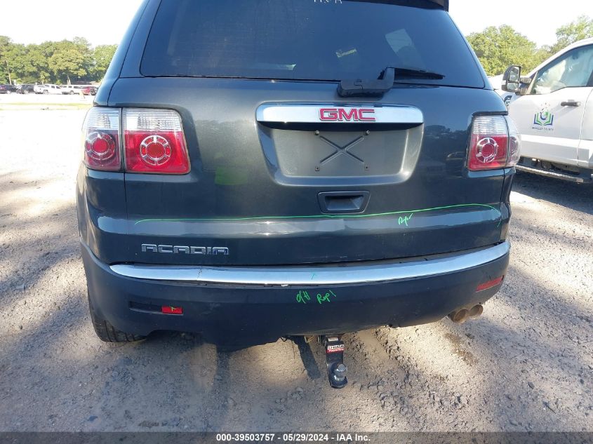 2011 GMC Acadia Sl VIN: 1GKKRNED0BJ136296 Lot: 39503757