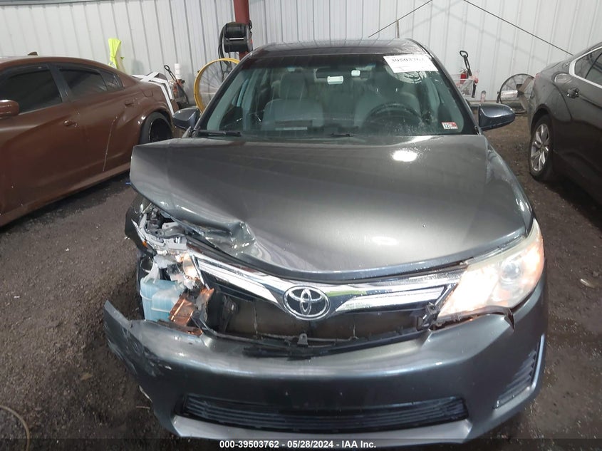 2013 Toyota Camry L/Se/Le/Xle VIN: 4T1BF1FK2DU274459 Lot: 39503762