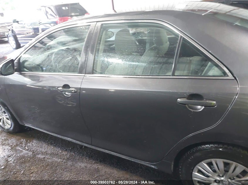 2013 Toyota Camry L/Se/Le/Xle VIN: 4T1BF1FK2DU274459 Lot: 39503762