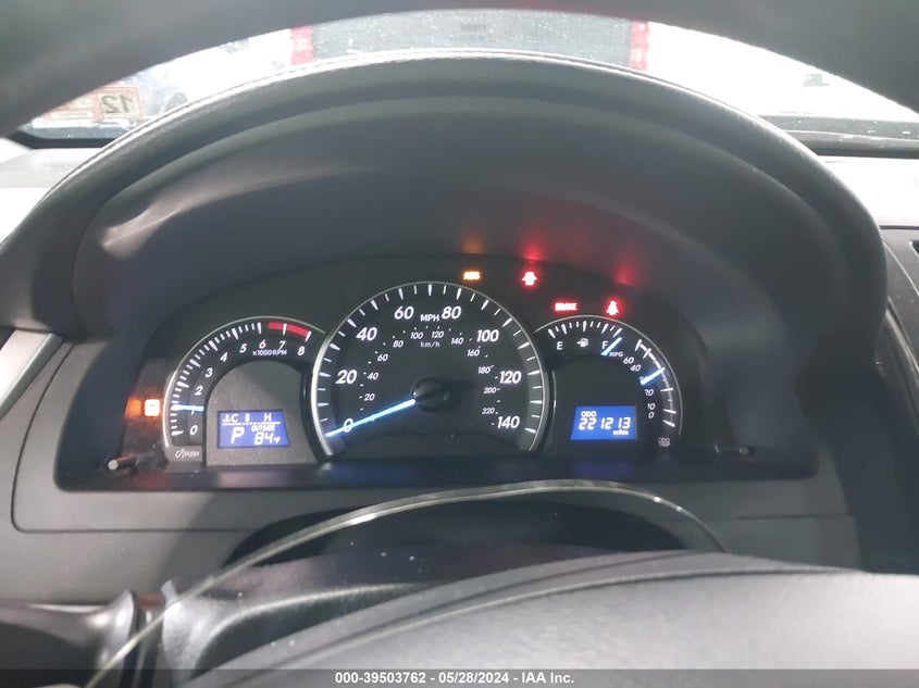 2013 Toyota Camry L/Se/Le/Xle VIN: 4T1BF1FK2DU274459 Lot: 39503762