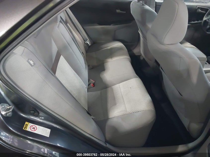 2013 Toyota Camry L/Se/Le/Xle VIN: 4T1BF1FK2DU274459 Lot: 39503762