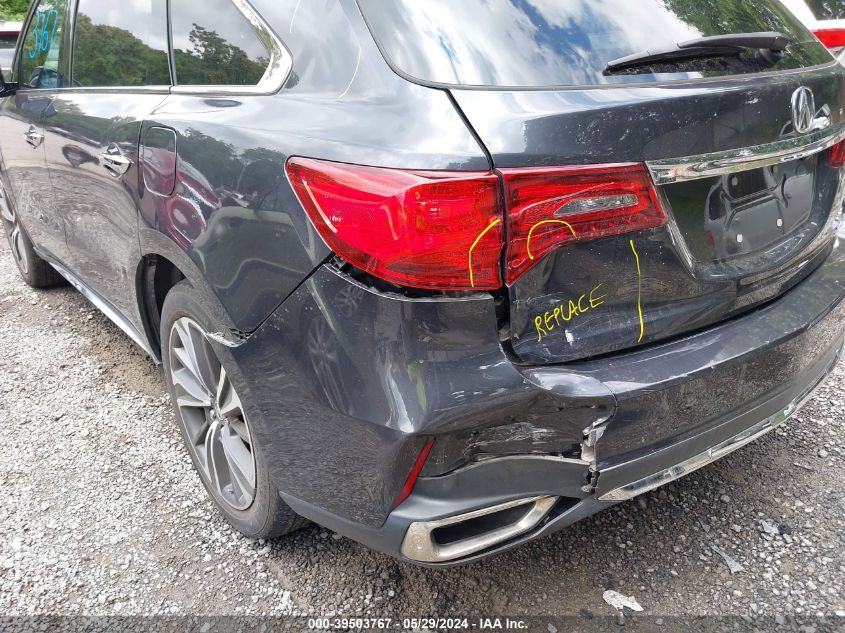 2020 Acura Mdx Technology Package VIN: 5J8YD4H52LL031737 Lot: 39503767