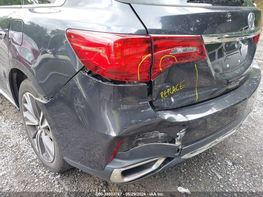 2020 Acura Mdx Technology Package VIN: 5J8YD4H52LL031737 Lot: 39503767