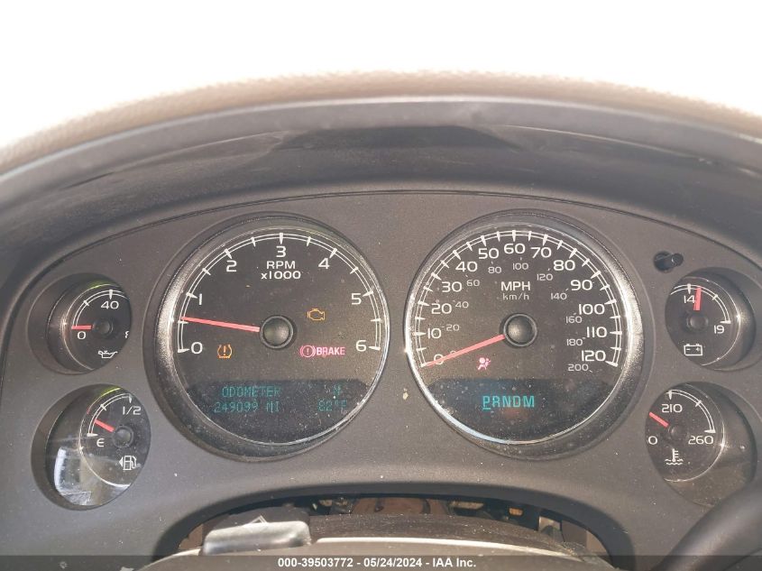 2009 Chevrolet Suburban 1500 Ltz VIN: 1GNFK36389J124247 Lot: 39503772