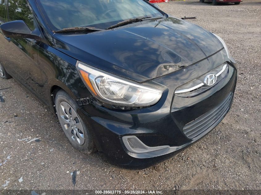 2017 Hyundai Accent Se VIN: KMHCT4AE9HU307303 Lot: 39503775