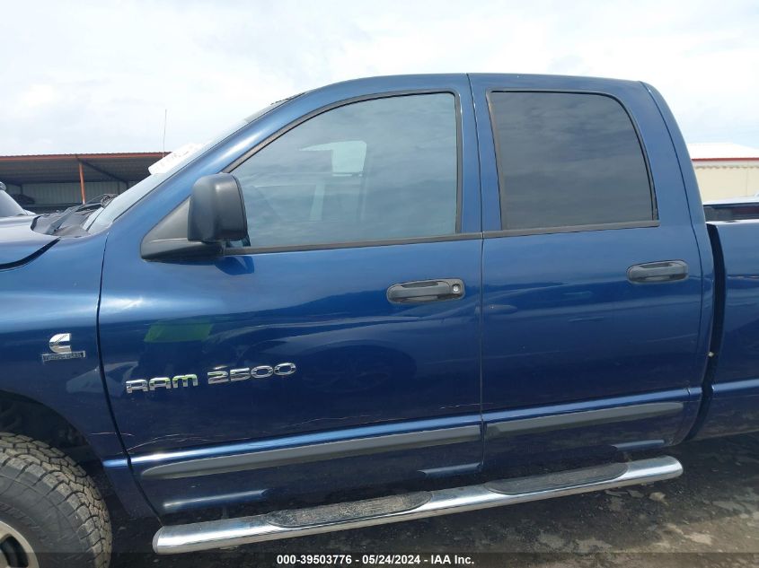 2006 Dodge Ram 2500 Slt/Sport VIN: 1D7KS28C06J138207 Lot: 39503776