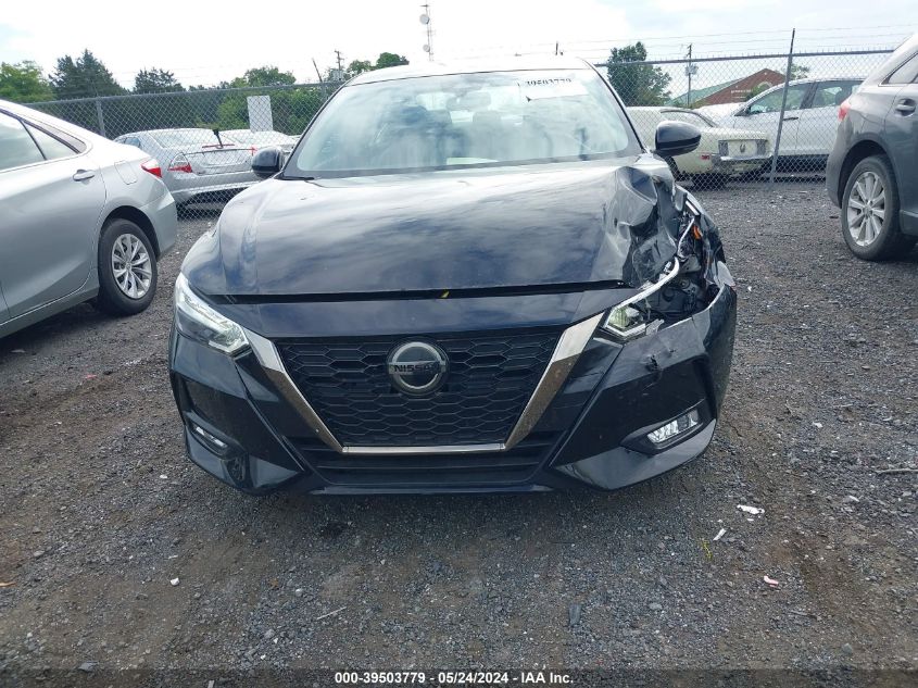 2020 Nissan Sentra Sr Xtronic Cvt VIN: 3N1AB8DV3LY265303 Lot: 39503779