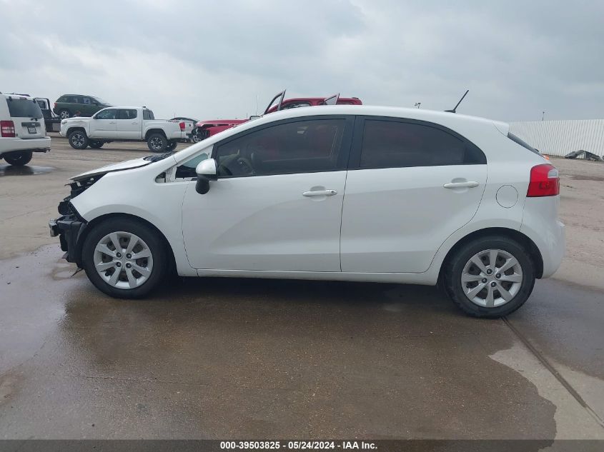 2013 Kia Rio Lx VIN: KNADM5A3XD6248123 Lot: 39503825