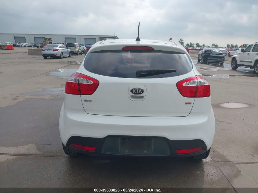 2013 Kia Rio Lx VIN: KNADM5A3XD6248123 Lot: 39503825