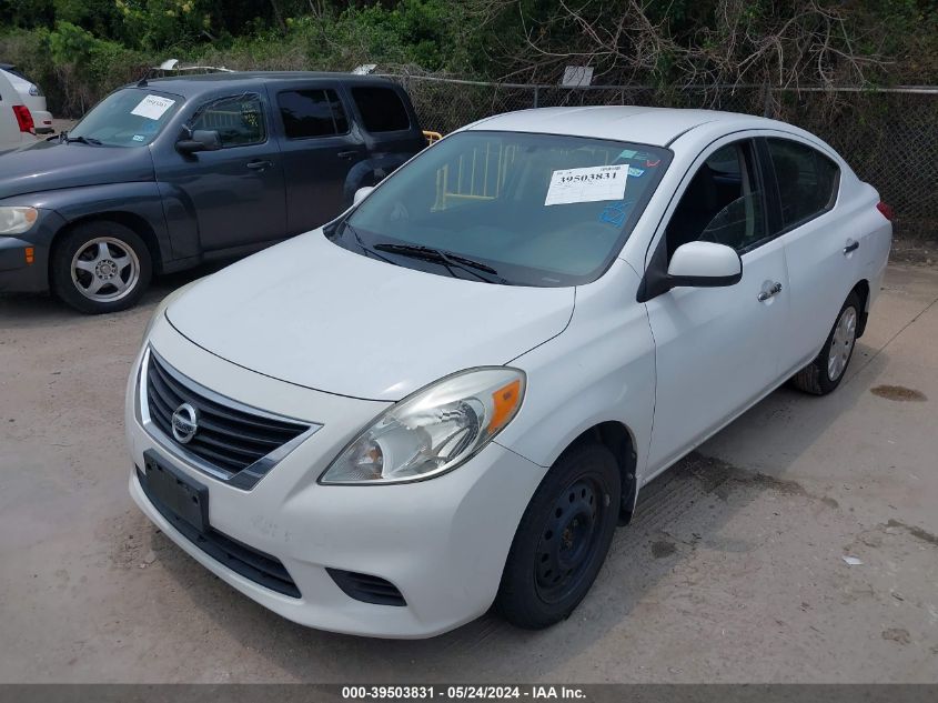 2012 Nissan Versa 1.6 Sv VIN: 3N1CN7AP7CL858966 Lot: 39503831