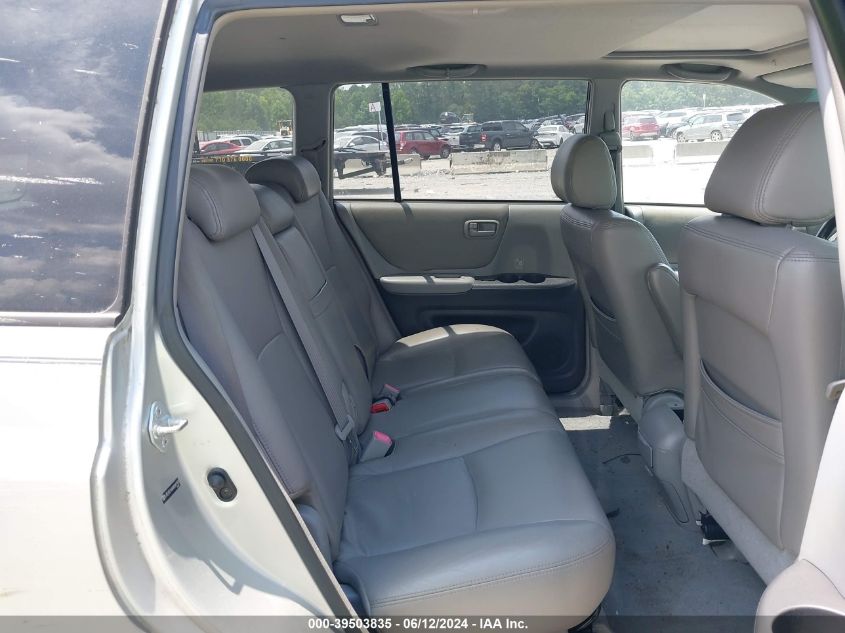 2004 Toyota Highlander V6 VIN: JTEGP21A840041006 Lot: 39503835