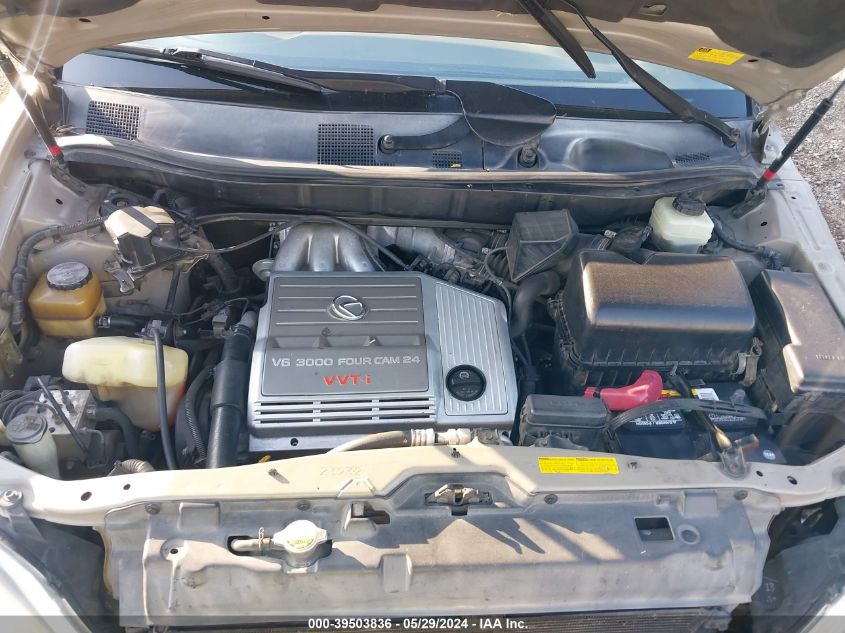 2001 Lexus Rx 300 VIN: JTJHF10UX10187367 Lot: 39503836