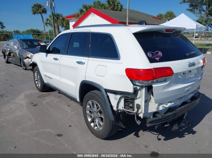 2015 Jeep Grand Cherokee Limited VIN: 1C4RJEBG0FC829072 Lot: 39503845