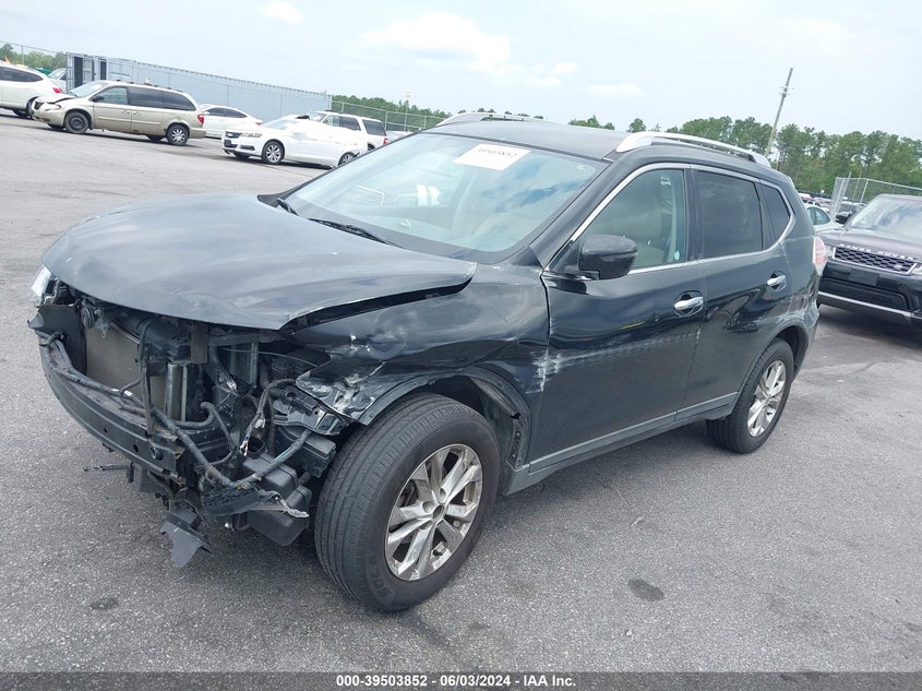 2016 NISSAN ROGUE S/SL/SV - KNMAT2MTXGP696542