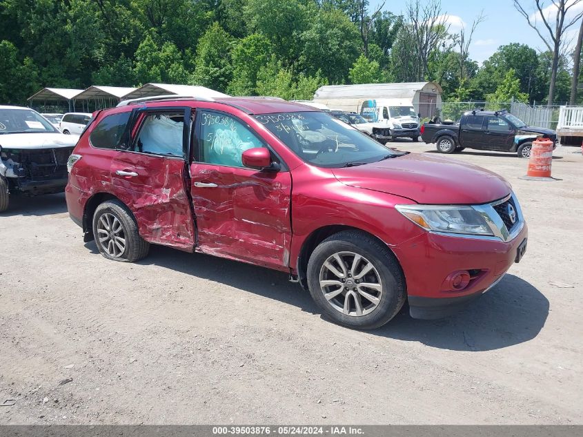 2014 Nissan Pathfinder Sv VIN: 5N1AR2MM9EC713550 Lot: 39503876